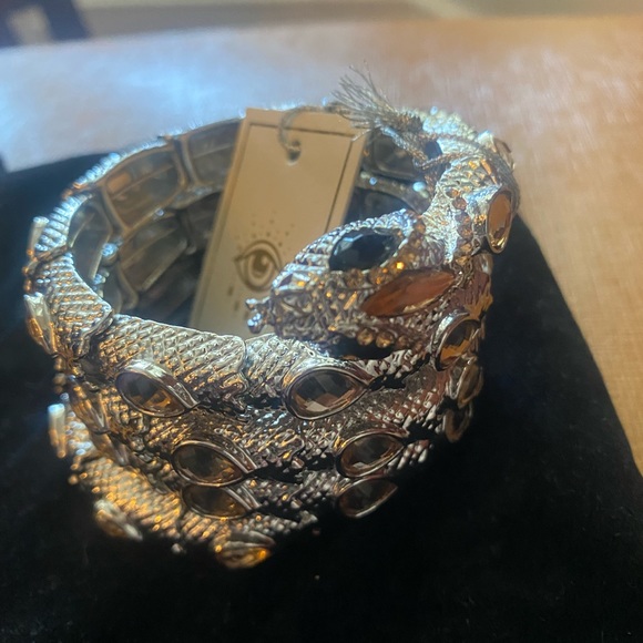 Snake Your Arm Crystal Bracelet
EYE CANDY LOS ANGELES - Picture 1 of 3